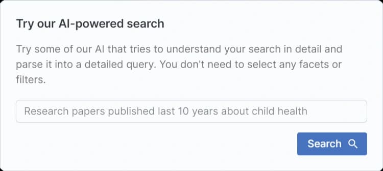 Conversational AI Search